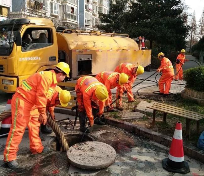 叉河镇市政管道清淤