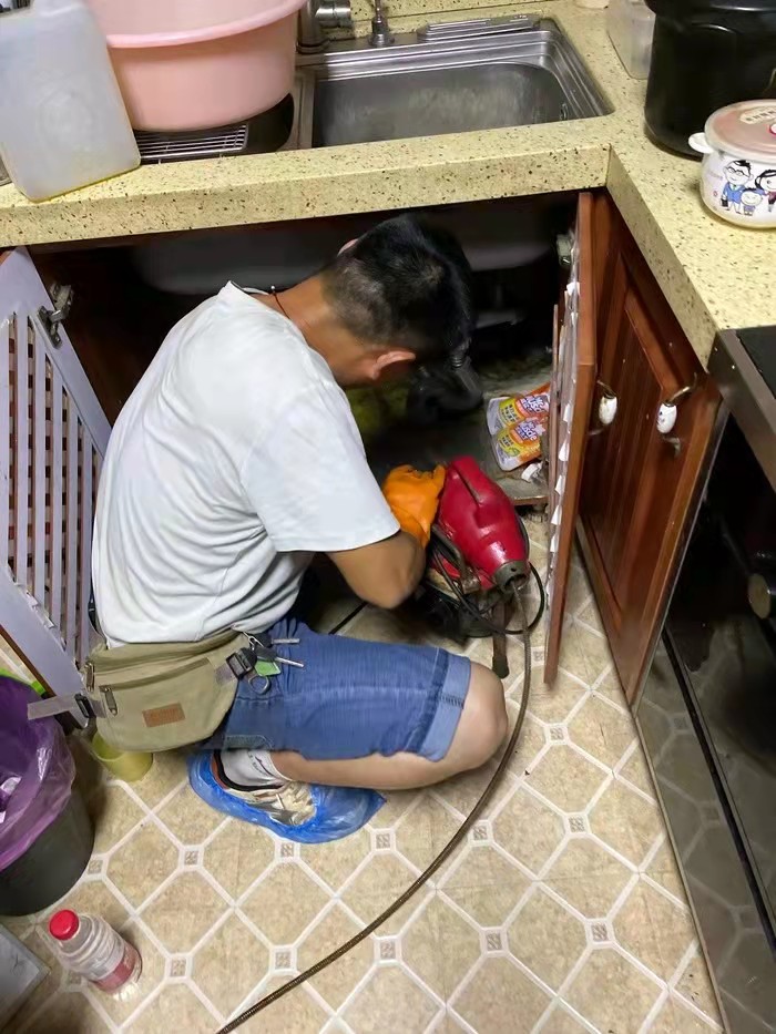 叉河镇通下水道